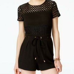 Marilyn Monroe Black Romper, M